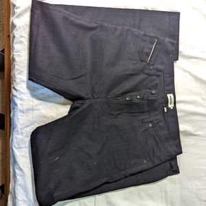 Taylor stitch slim selvage denim in black size 33
